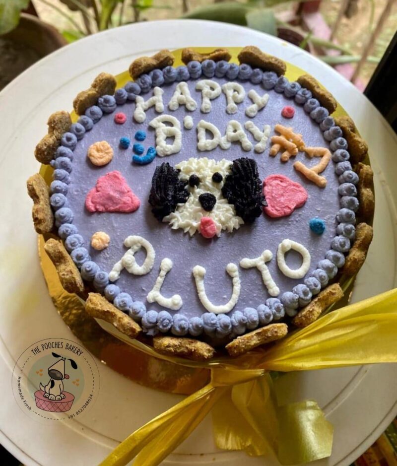 Pastel Dog Cake